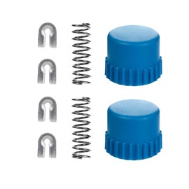 Trimmer Head Repair Kit: 2Pcs 537185801 Bump Knob + 2Pcs 537186001 Spring + 4Pcs 537185902 Eyelet,Sleeve for Husqvarna T35 123L 225L 232L 322L 323L 324Lx 325L 326L 525LS 530LS 535LS