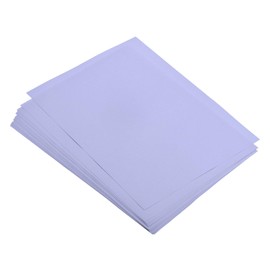 MECCANIXITY 100 Sheets Colored Copy Paper 8.3 x 5.8 Inch Printer Paper 80gsm Light Purple for Office Printing, Document Copying, Invitations, Forms, Art Projects