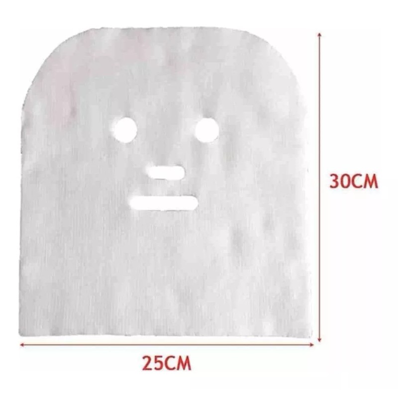 mfeisi Mascarilla Facial Plastica Gasa 100 Pzas