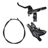 Shimano Deore BR-M6100/BL-M6100 Rear Disc Brake and Left Lever Black