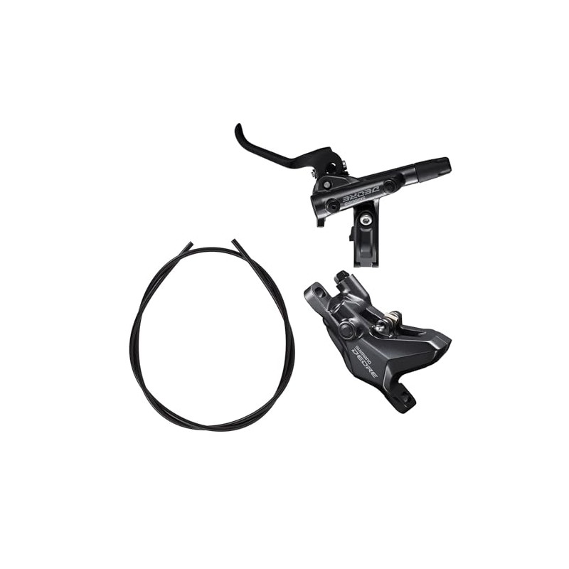 Shimano Deore BR-M6100/BL-M6100 Rear Disc Brake and Left Lever Black
