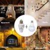 Taigeguang Motion Sensor Light Socket,E26 E27 PIR Motion Screw Bulb