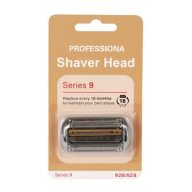 Series 9 Replacement Head 92S Compatible with Braun Electric Shaver, S9 Wet and Dry Replacement Head Compatible with Series 9 Foil and Cutter, 92S Replacement Head Fit 9080cc,9095cc,9260s(1 Count)