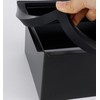 Espresso Knock Box Chute, Stainless Steel Built-in Desktop Coffee Knock