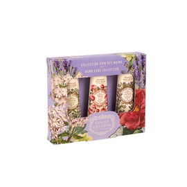 Panier des Sens - Gift for Women - Trio of Natural Hand Cream Verbena, Rose, Lavender - Gift Ideas for Women - Gift Set with 97% Natural Ingredients - Hand Cream 3 x 30 ml