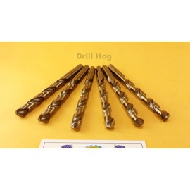 Drill Hog® 13/32" Cobalt Drill Bits 13/32 Bit M42 6 Pack Lifetime Warranty