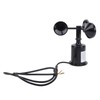 3 Cups Wind Speed Sensor Ultrasonic Sensor Weather Resistant High