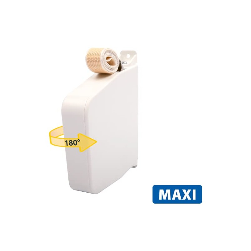 Schellenberg Screw-in Winder with Mini and Maxi Strap, White, 50802