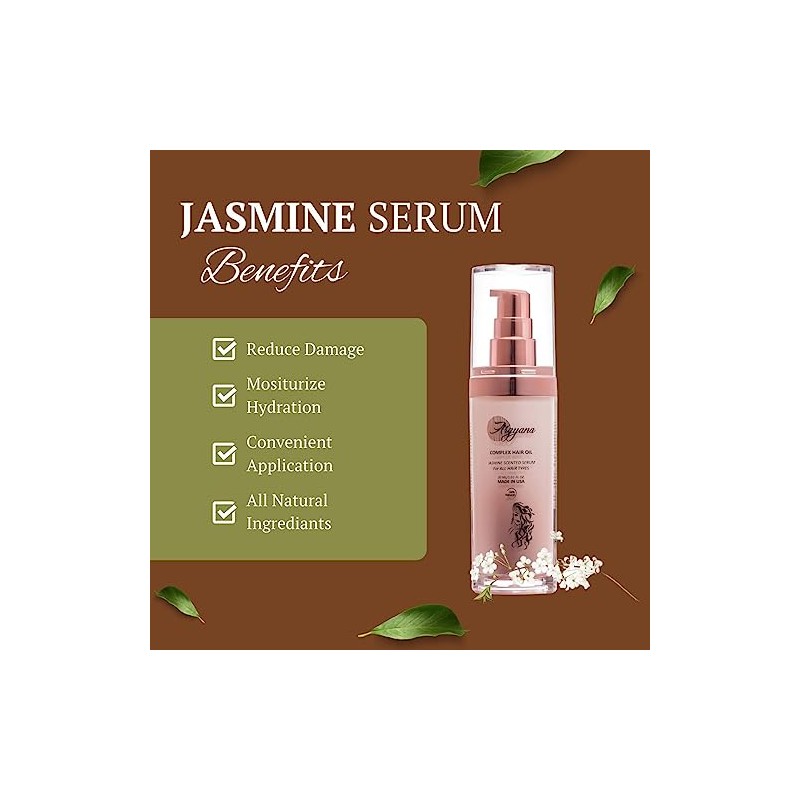 Suero para el Crecimiento del Cabello (30ml) - Fórmula Anti-Frizz
