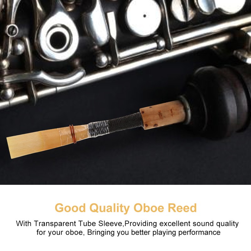 Good Quality Oboe Reed Wind Instrument Replacement Parts with Transparent