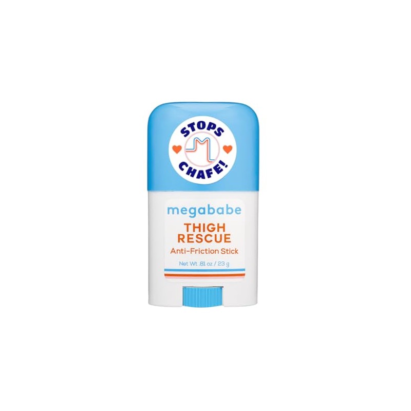 Megababe Muslo Rescue - Palo antirozaduras para viajes, 23 g,