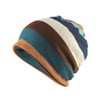 Tia Family Knit Hat, Striped Stretch Cotton Hat, Spring, Summer,