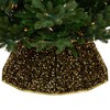 26" Sequins Hexagonal Christmas Tree Collar Gold