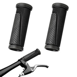 2PCS Short Bike Grips, 90MM Mini Handlebar Grips for Mountain Bikes & Standard Bicycles, Universal Fit for Grip Shift