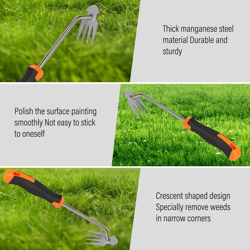 Weed Puller Tool,Portable Garden Weeder Tool,2024 New Manganese Steel Weeding