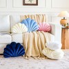Lfsaaj White Seashell Throw Pillows, Shell Shaped Throw Pillows, 13