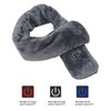 Heated Scarf USB Electric Heating Scarf Washable Temperature Adjustment for