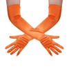 Wobe Long Opera Party 20s Satin Gloves Stretchy Adult Size