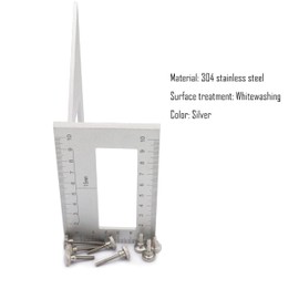 SCXCLY 30pcs Knurled Thumb Screws, Knurled Head Thumb Screws Bolts with Shoulder Grip Knobs, M3 Assortment Kit (6 Sizes), 304 Stainless Steel (Silvery)