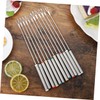 Alipis 24cm Stainless Steel Forks 12pcs Fondue Forks Heat Resistant