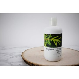 GREAT CLIPS Solutions Tea Tree Conditioner 12 fl oz | Tea Tree and Peppermint Oils | Detangle and Condition | For All Hair Types