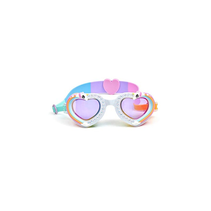 Bling 2O Kids Swimming Goggles - Pony Ride Rainbow Unicorn