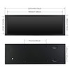 wisecoco 7.84 Inch Mini Monitor HD IPS 1280x400 Secondary Screen