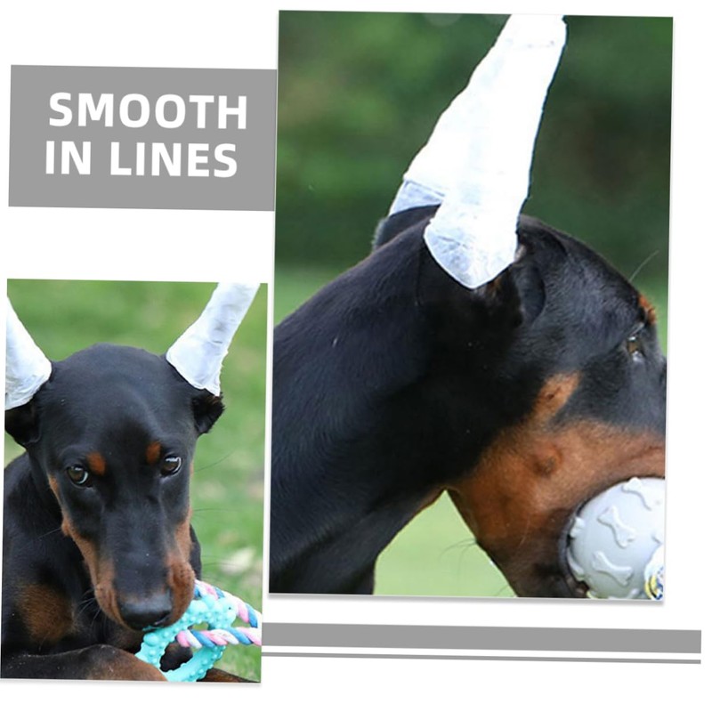 Kisangel Dog Ear Stand Fixed Rod 8 Pieces Pet Ear