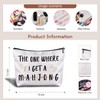 Zomhix Mahjong Gifts Cosmetic Bag - Mahjong Makeup Bag Women's