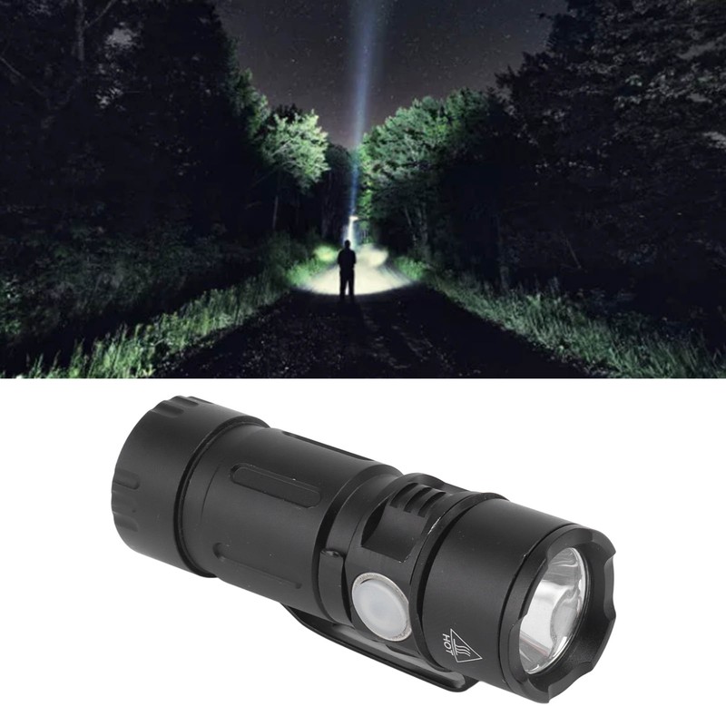 Small Flashlight USB Rechargeable 5 Modes 1000LM Waterproof Compact Mini