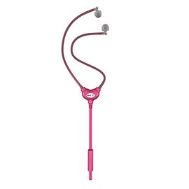 VEST Anti-Radiation FLEXIBLE SILICONE AIR TUBE Wired Headset reducing your radiation exposure by up to 98% - PINK