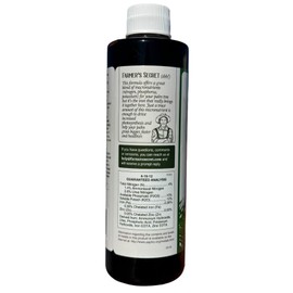 Farmer's Secret Palm Tree Booster Fertilizer (8oz) - Super Concentrated 4-15-12 Formula - Formulated for All Types of Palm Trees at All Life Stages - Outdoor and Indoor/Container Trees