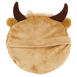 Puckator Warm73 Hot Water Bottle Polyester Outer/Inner 100% Cotton with Wheat and Lavender Filling Multi-Coloured Unique