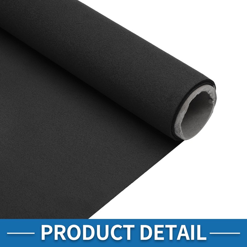 A ABSOPRO Headliner Fabric 11.8"Lx11.8"W Interior Trim DIY Roof Repair