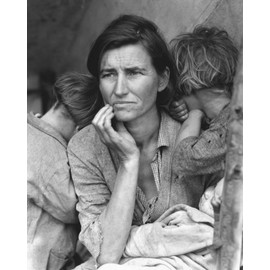 New 8x10 Photo: Migrant Mother of the Great Depression