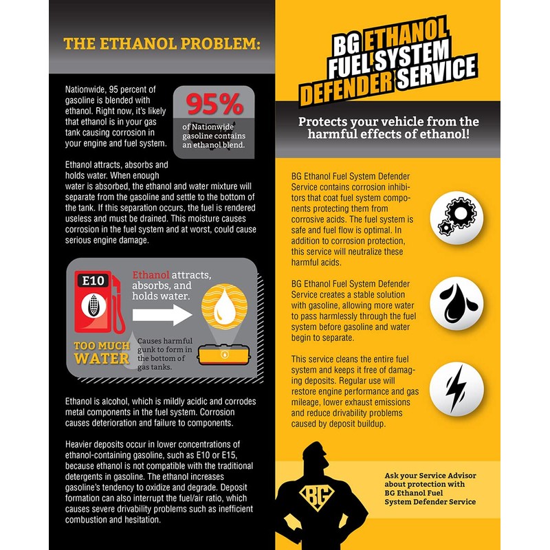 Smilyeez BG Ethanol Fuel System Defender® PN 213 with Pocket