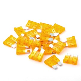 5 Amp Fuses Stanbdard Fuse 20Pcs, 5A Car Fuse Blade for Automotive, Truck, Boat, Motorcycle, SUV
