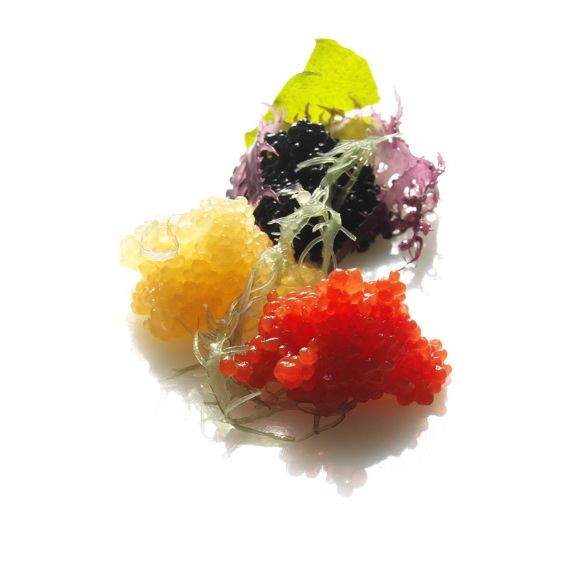 Caviart Award-winning VEGAN Caviar - Black Seaweed Flavor 3.5 oz