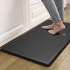 Artnice Kitchen Floor Mat Cushioned Anti Fatigue, Waterproof Non-Slip Standing Desk Mat, 0.75" Heavy Duty Comfort Kitchen Rugs for Home, Sink, Office, Hallway (20"x39", Black)