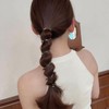 Elastic Spiral Hair, 6PCS No Damage Soft Elastic Spiral Hair,
