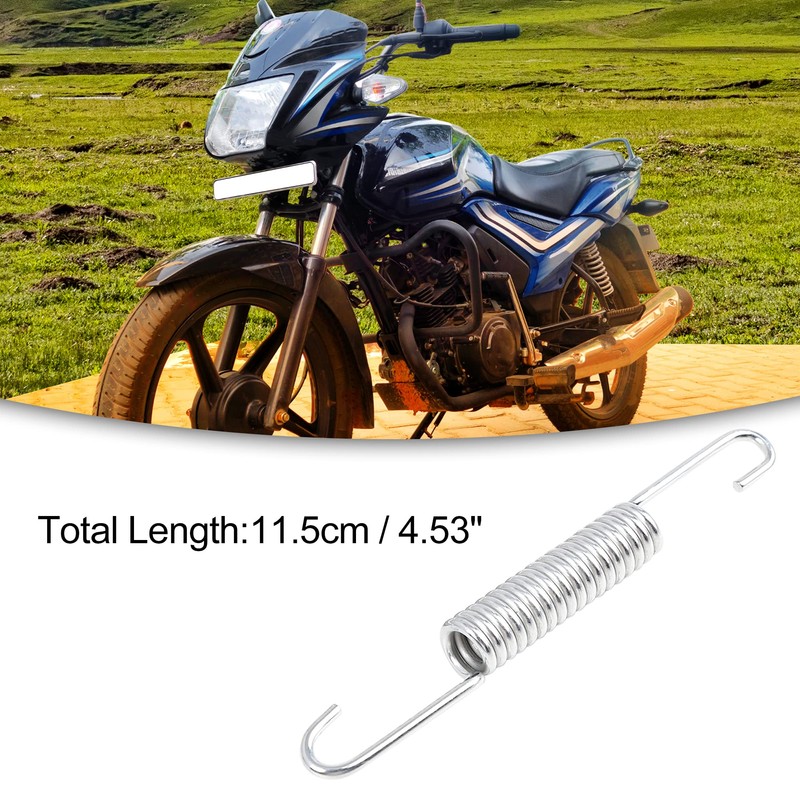 ACROPIX Motorcycle Kickstand Side Bracket Return Spring Compatible with TVS