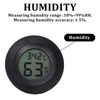 2 Pack Reptile Thermometer, Vivarium Digital Temperature and Humidity Thermometer,