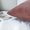 JUSPURBET Velvet Pillow Covers,Pack of 2 Decorative Throw Pillow case