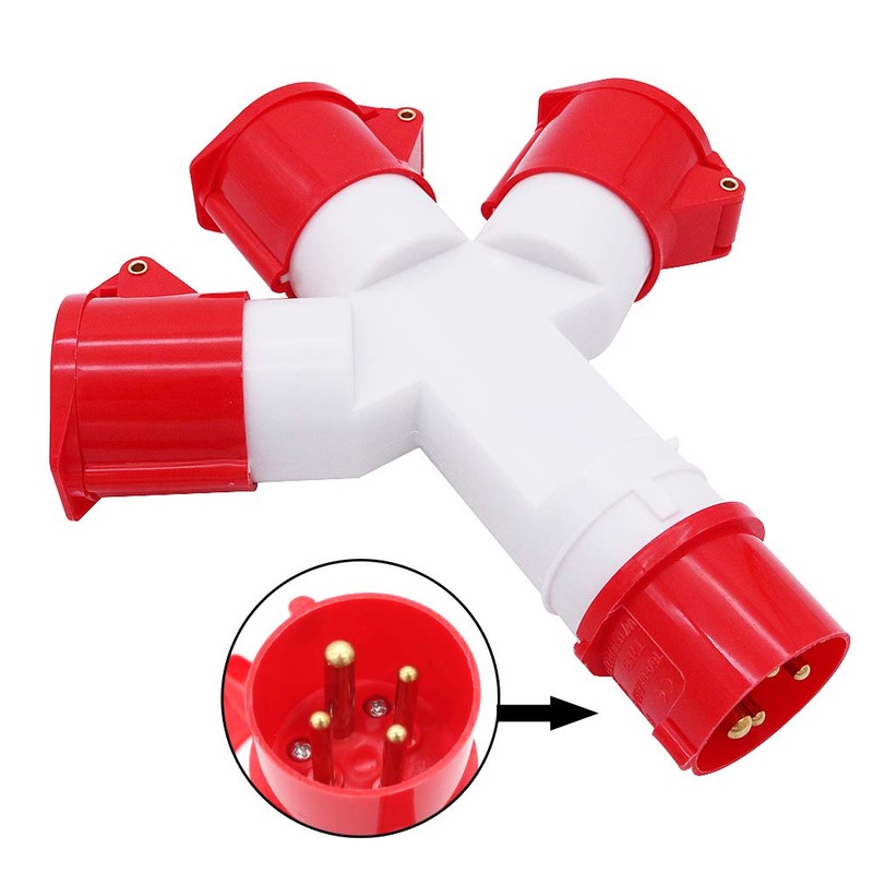 POFET Multifunctional Industrial Socket 16 Amp 4P IP44 380V 3