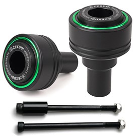ZEXDDI Suitable for Ka-wasaki Z650 RS Z 650 2023 Ninja 650 Ninja650 KRT Ninja 650L EX650 2017-2024 Motorcycle Frame Slider Anti-Collision Fall Protection Crash z650rs (Green)