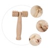 KOMBIUDA Manual Massage Roller Tool for Fatigue Relief Ergonomic Wooden