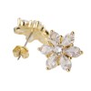 LuckyLy Set de Joyería para Mujer de Oro 14k con