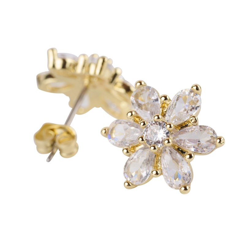 LuckyLy Set de Joyería para Mujer de Oro 14k con