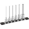 TONE HH306L Long Hexagon Socket Set (With Holder), Insertion Angle