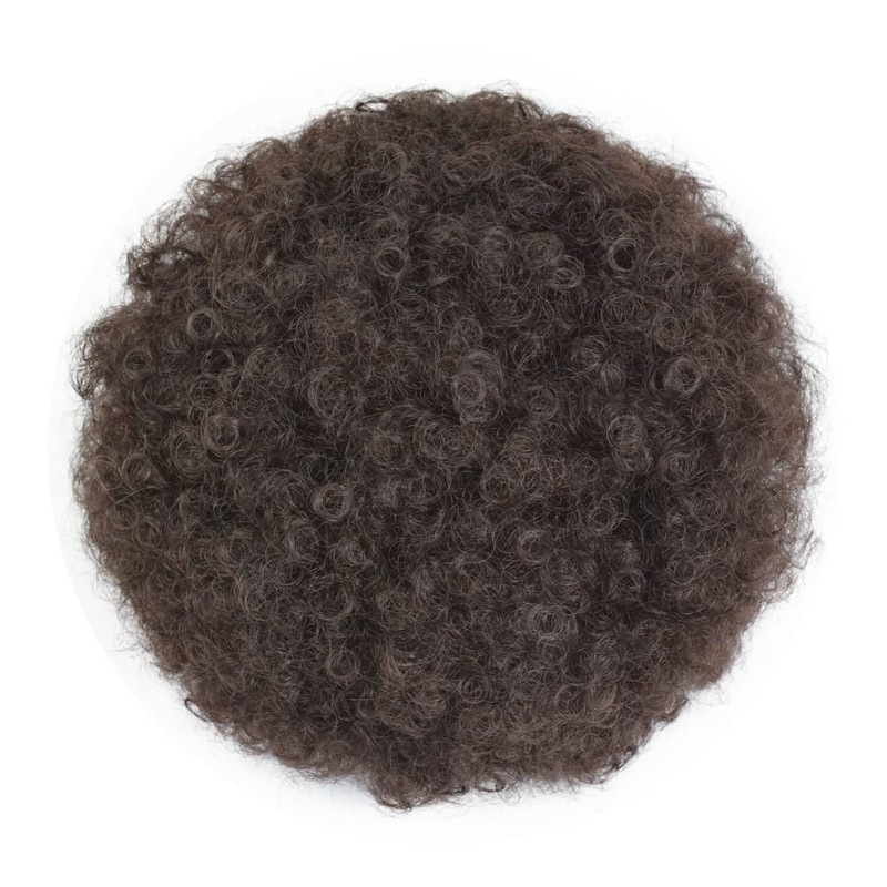 Afro Puff Drawstring Ponytail Synthetic Hairpieces Short Curly for Women